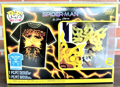 FUNKO Pop!® & Tee Marvel Spider-Man No Way Home + Camiseta Exclusiva Funko Elect - Imagen 1 de 4