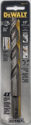 DEWALT DWA1232 1/2'' Pilot Point Industrial Cobalt Drill Bit