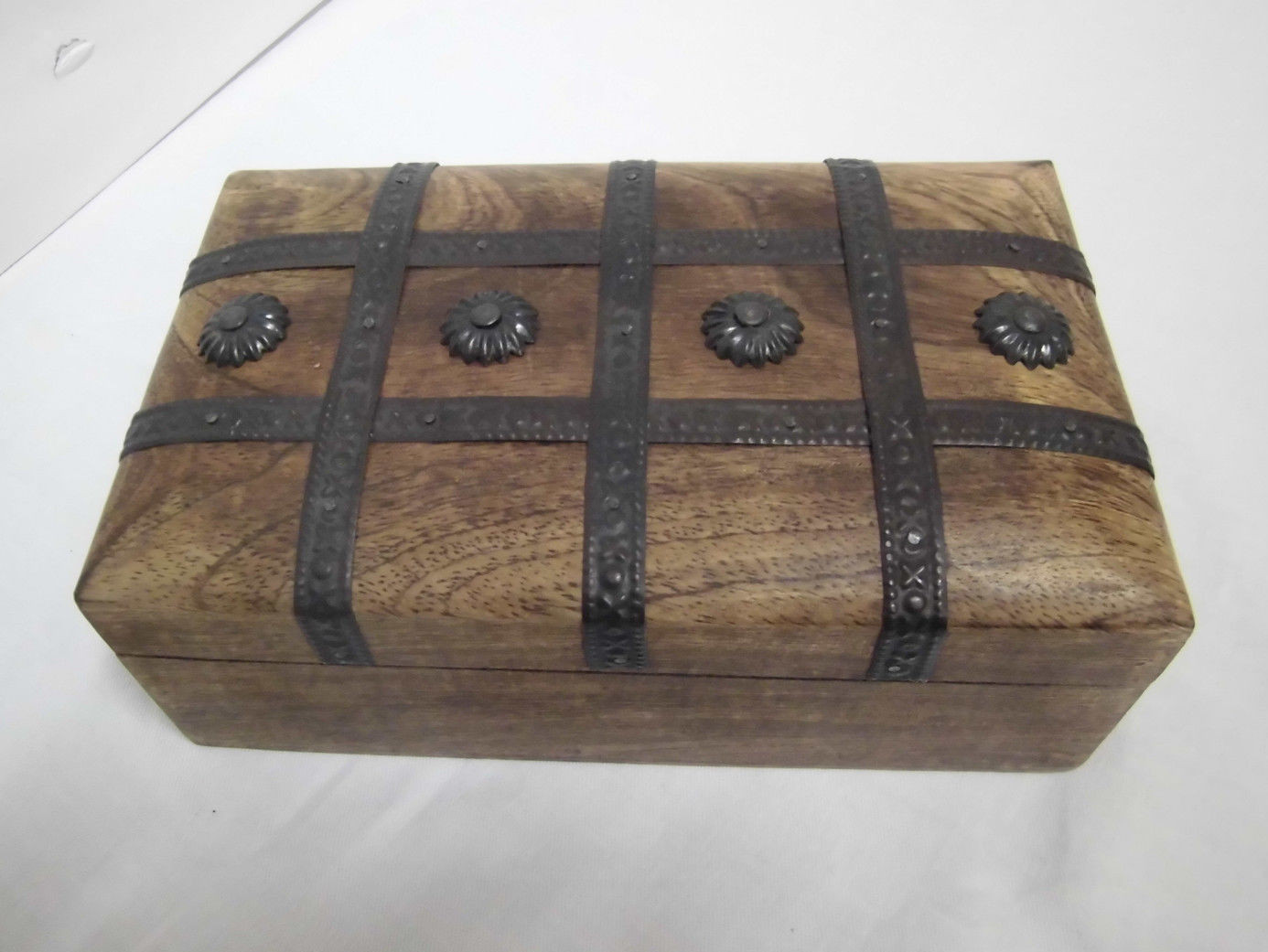 Caja De Madera Para Joyas Nueva