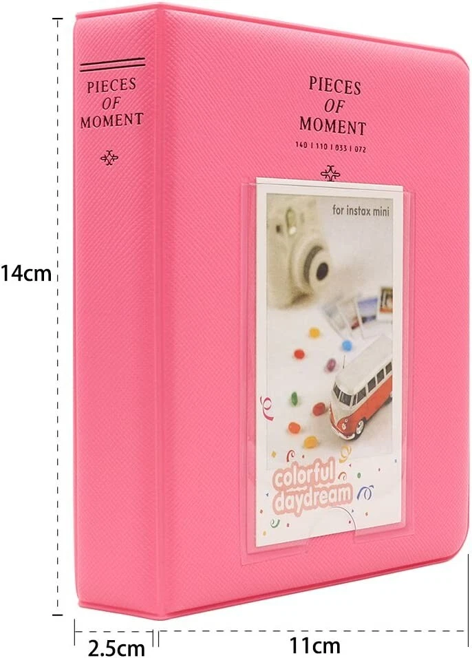 富士 Instax Mini SE/12/99/40/7+ 存储盒 64 口袋相册 — 第 3/3 张图片