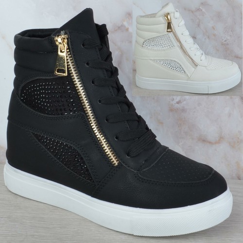 trainers with hidden wedge