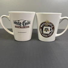 Vintage 2001 White Castle "Real Good Coffee" "Coffee You Crave" Coffee Mug Cup