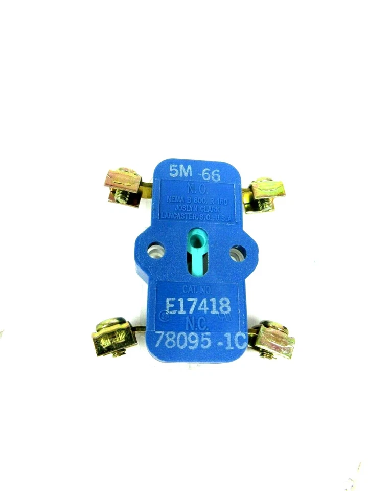 NEW JOSLYN CLARK 5M-066 AUXILIARY CONTACT 5M066 - Image 2 of 4