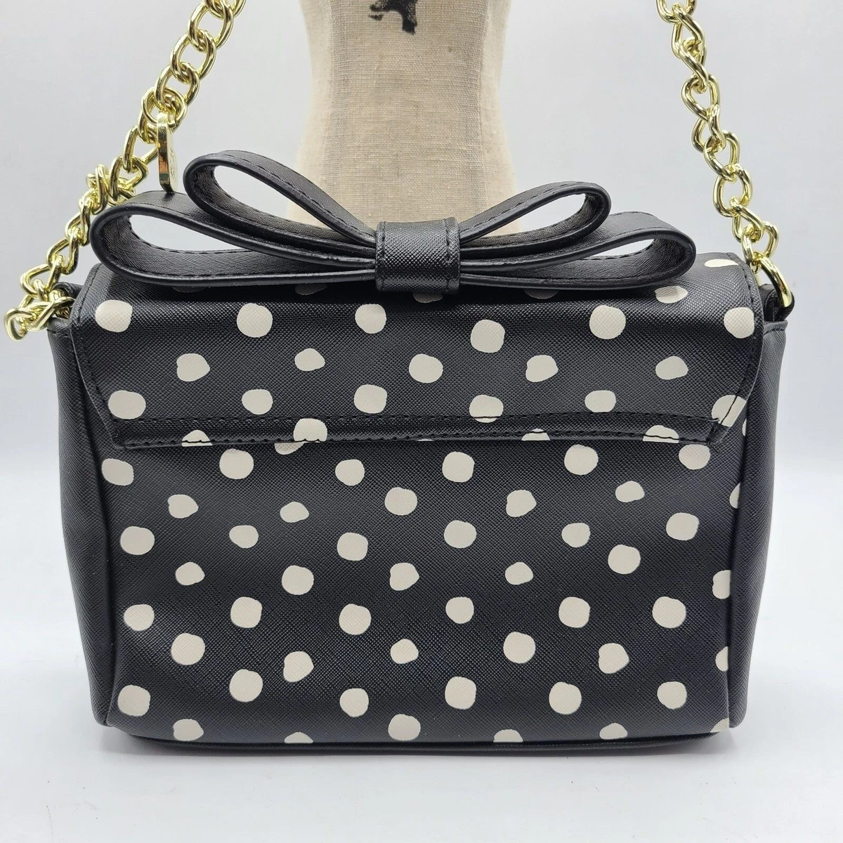 Betsey Johnson Polka Dot Crossbody Hotsell head.hesge.ch
