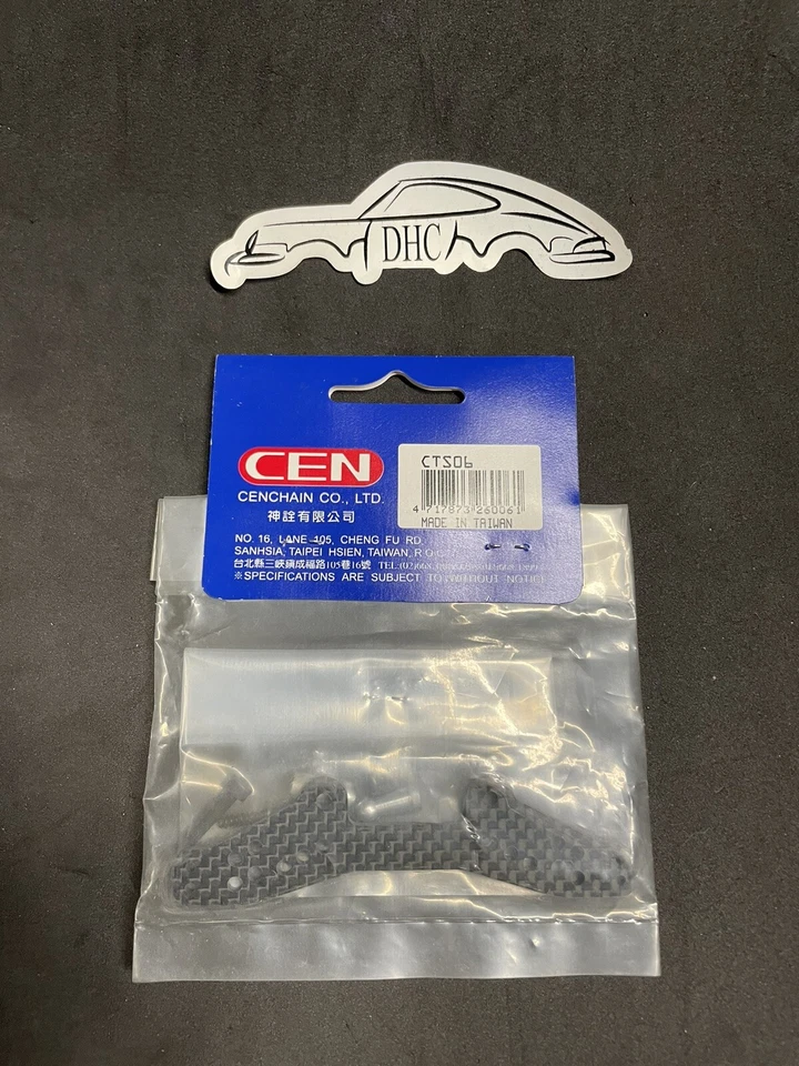 Torre de choque de grafito CEN vintage pieza de coche de radiocontrol # CTS06 para CT4 / CT5 Foto 2 de 2