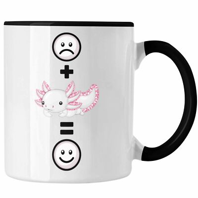 Trendation - Axolotl Tasse Geschenk für Axolotl Schwanzlurch-Fans Lustige Gesche