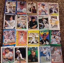 Jose Canseco Baseball Cards, Lot of 49, no duplicates,