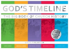 God's Timeline: The Big Book of Church History by Linda Finlayson (English) Hard