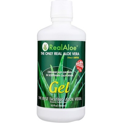 Real Aloe Vera Gel 32 Oz Dietary Supplement