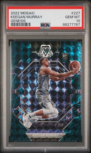 Keegan Murray [Genesis] #227 2022 Panini Mosaic card
