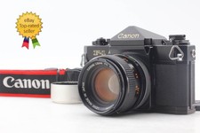  Near MINT w/ Hood Canon F-1 Early 35mm Film Camera  50mm f1.4 SSC Lens JAPAN