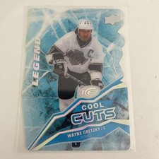 2022-23 UPPER DECK ICE HOCKEY COOL CUTS LEGEND CC-51 DIE CUT SSP WAYNE GRETZKY