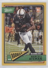 2018 Panini Classics Rookies Timeless Tributes Gold 60/99 Marcell Ateman z6b