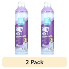 Lavender Scented Dog Body Mist 6.3oz Pet Odor Control Freshener Spray 2 Pack