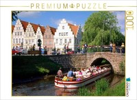 Calvendo Puzzle Canal Cruise In Friedrichstadt | 1000 Pieces, Finished Size 25.2