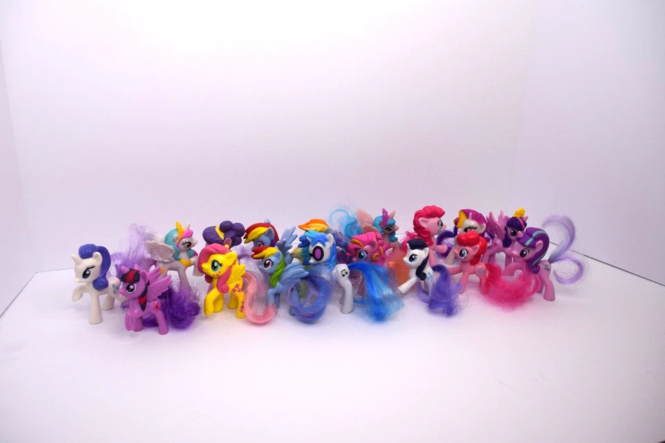 My Little Pony McDonald's Brushable Tail Figures Lot of 17 - Image 2 of 4