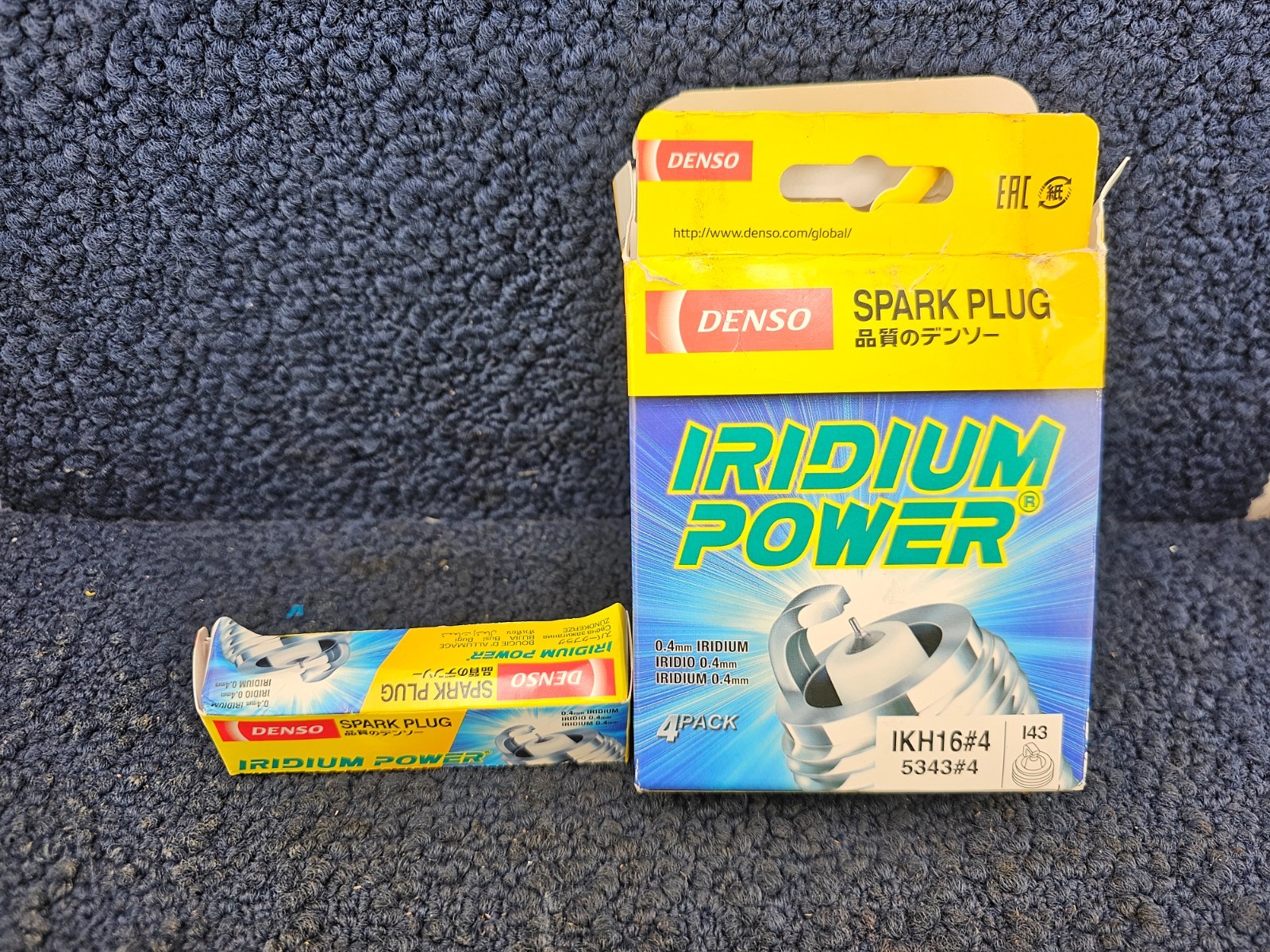QTY 4 Denso 5343 IKH16: Spark Plug For Toyota Dodge Kia Jeep