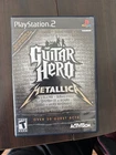 Guitar Hero Metallica  PS2 (Sony PlayStation 2) CIB Complete Tested Working