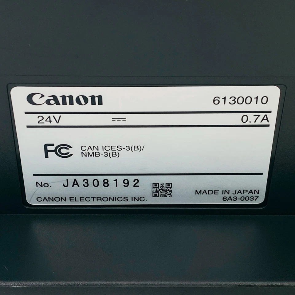 Canon ImageFORMULA DR-C230 Desktop Document Scanner with 24V AC Adapter GRADE A - Image 2 of 4