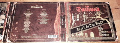 The Damned - 2 CD - Black Is The Night - The Definitive Anthology - Digipak