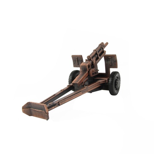 Sacapuntas obús miniatura accesorio tren calibre O escala 1:48 ejército M101 - Imagen 2 de 6