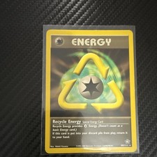 Pokémon Recycle Energy 105/111 Neo Genesis Rare Special Energy Regular Unlimited on eBay
