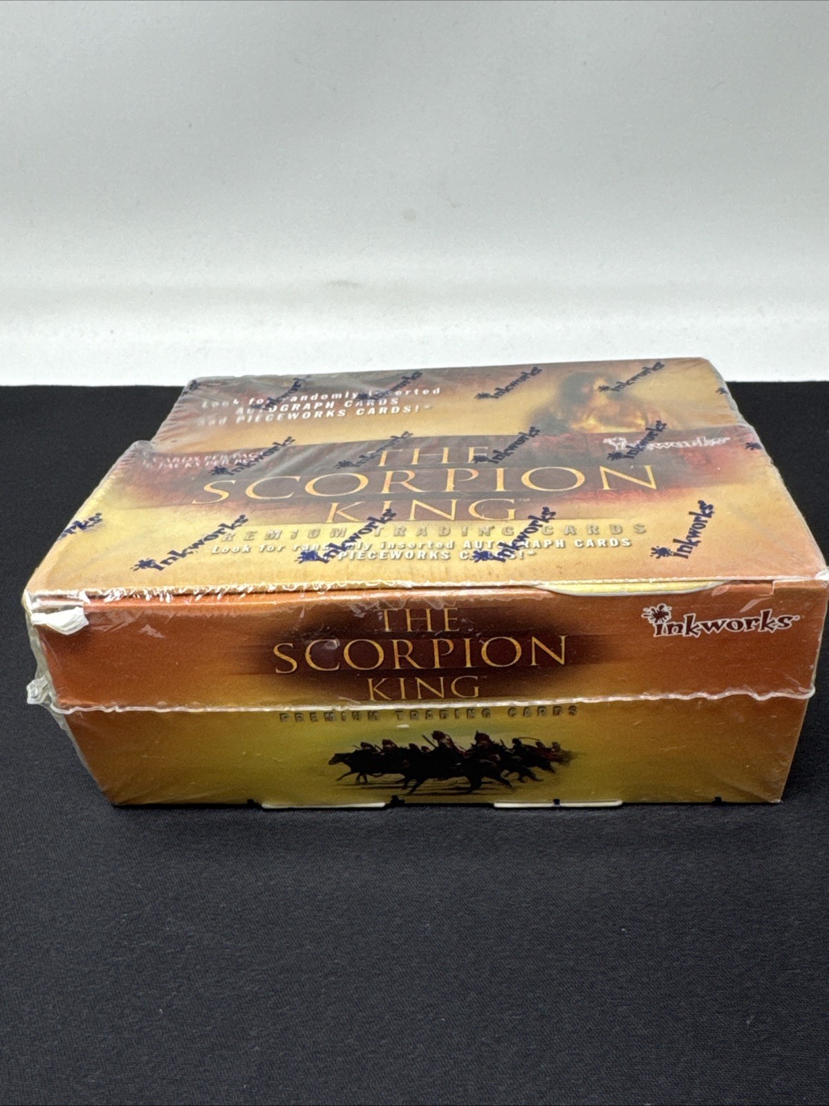 Scorpion King Inkworks 2002 36 Pack Trading Card Box Sealed  WWE THE ROCK AUTO?!