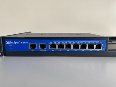 Juniper Networks SSG 5 Security Gateway inkl. Rackhalterung   gebraucht