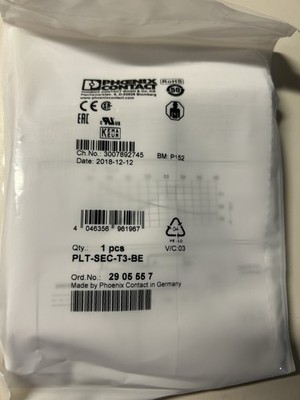 New Sealed Phoenix Contact PLT-SEC-T3-BE