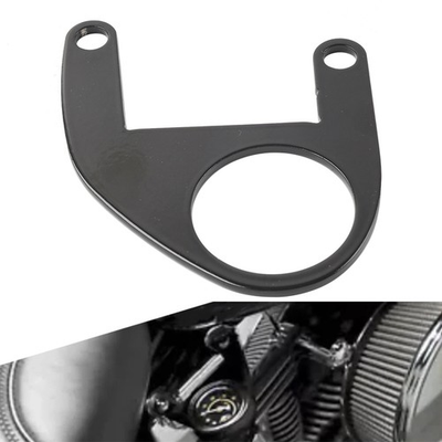 #ad 2quot; Air Pressure Gauge Bracket Rocker Box Mounted For Harley M8 Street Glide FLHX $30.52
