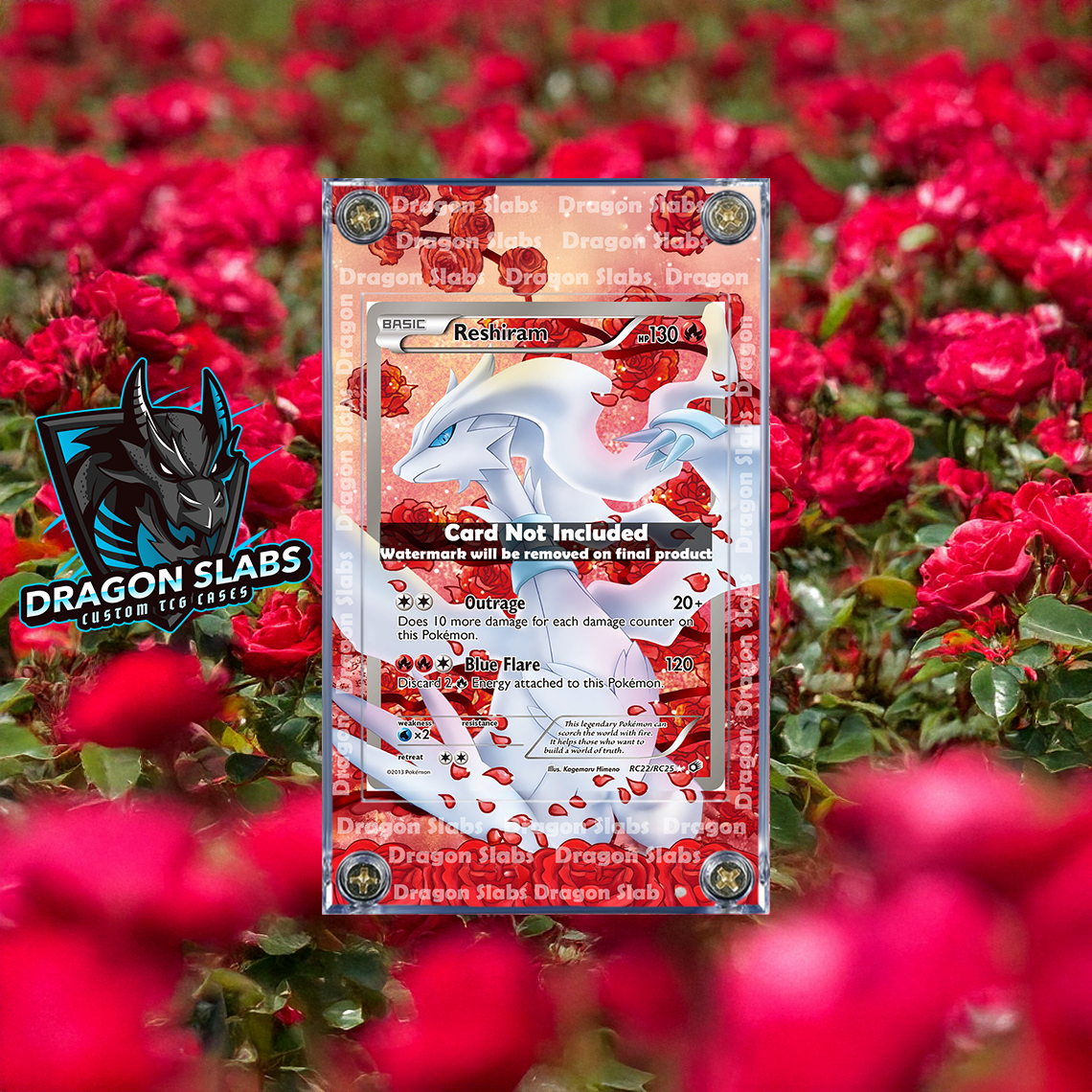 ポケモンカード レシラム RC22/RC25 （英語版 ）おまけカード付 Amazon