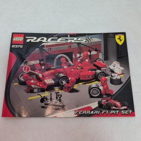 LEGO Ferrari F1 Pit Set 8375 Open Box Complete Rare