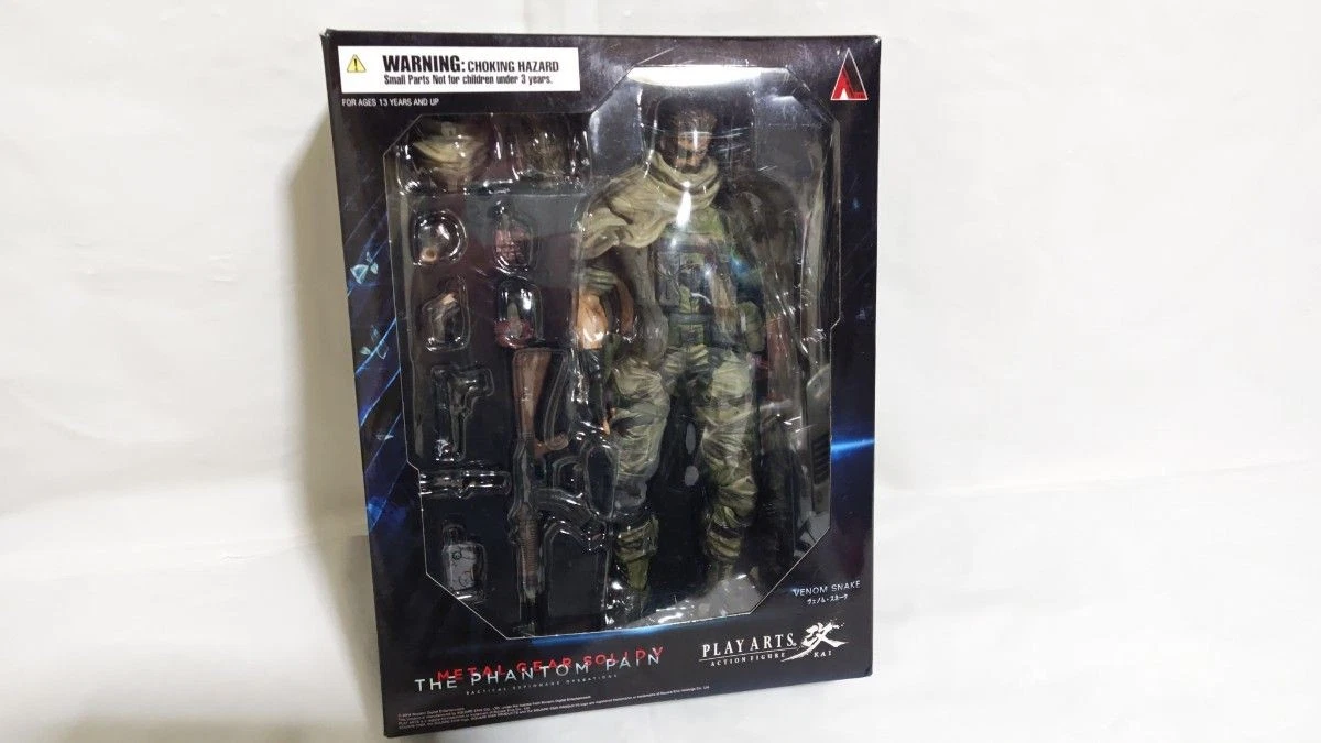 Figuras de acción de TV, cine y videojuegos venom snake, metal