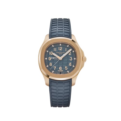 Patek Philippe Aquanaut 5269R-001 'Travel Time' Quartz Rose Gold Blue Dial