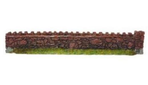 Javis PW4LB Premier Urban Walling Section Light Brown (Pk1) OO Gauge