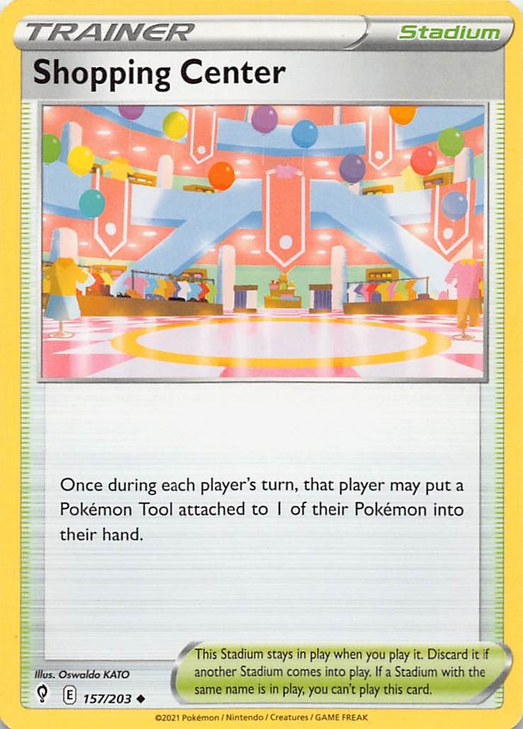 Shopping Center 157/203 Uncommon Non Holo Pokemon TCG | Trainer Stadium