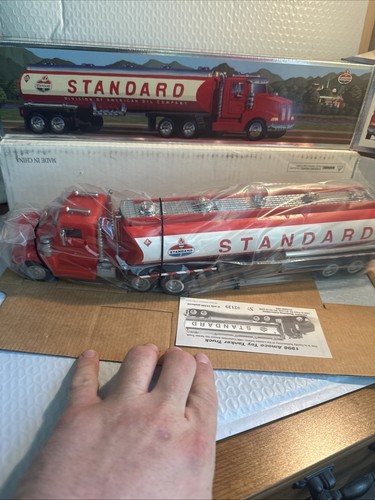 NEW VINTAGE 1998 AMOCO STANDARD OIL #5 IN THE TOY TANKER TRUCK SERIES SERIALIZED - Picture 7 of 9
