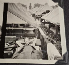 Lot Of 25 Vintage Miltary Themed Photos Men Women Tents Gay Interest Army Train