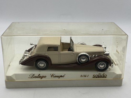 SOLIDO Delage Coupé Ref: 4051 classic car 1930s 1:43 scale vintage model - Picture 4 of 5
