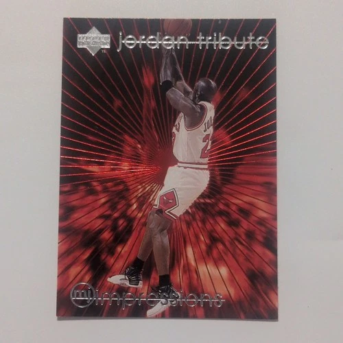 Upper Deck Michael Jordan Tribute mj59 MJ Impressions 1997 Bulls NBA Card
