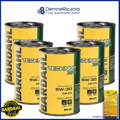 5 LT OLIO MOTORE BARDAHL TECHNOS XFS C2 C3 5W30 - 5 litri - Bild 1 von 4