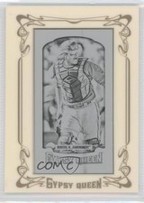 2014 Topps Gypsy Queen Printing Plate Mini Black 1/1 Miguel Montero #236 3cy