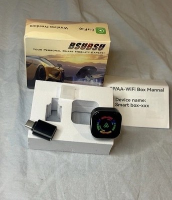 Wireless Apple CarPlay Adapter for Factory Touchscreen Radios USB A-C New/Opened
