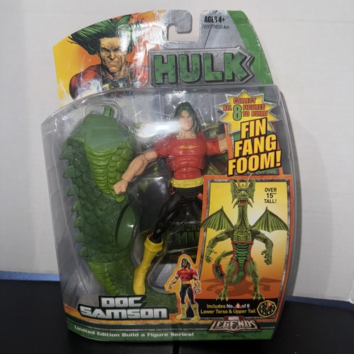 Hasbro Marvel Legends Hulk Series Build Fin Fang Foom Doc Samson Action Figure