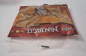 Lego Ninjago White Ninja Zane Golden Glider (30080) - Retired NEW Sealed Polybag
