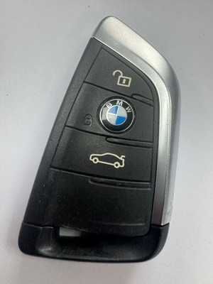 BMW 3 TASTEN FERNBEDIENUNG SMART SCHLÜSSELANHÄNGER 1 2 3 4 5 F SERIE ETC GETESTET. 6805998-01!!