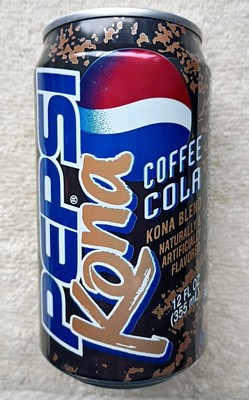 VINTAGE 1996 VERY RARE PEPSI COLA KONA COFFEE COLA - PEPSI KONA | eBay
