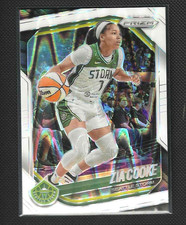 ZIA COOKE 2025 Panini Prizm WNBA #110 White Seismic Storm