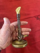 OLD VINTAGE P.S. Co. (PRECISION SCIENTIFIC) LAB BUNSEN BURNER OLD ALL BRASS USA