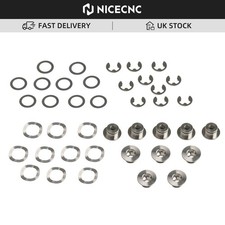 Motorcycle Floating Brake Disc Bobbins Circlip Kit For KTM Honda Suzuki Kwasaki